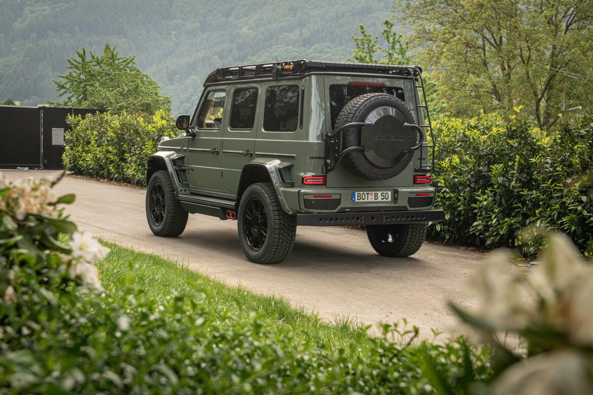 BRABUS 800 4×4² Stealth Green Outdoor_klein (32)-1170×780 BRABUS 800 4x4² Stealth Green Outdoor_klein (32)-1170x780
